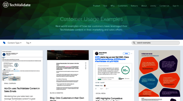 examples.techvalidate.com