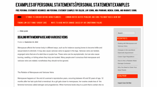 examplesofpersonalstatements.com