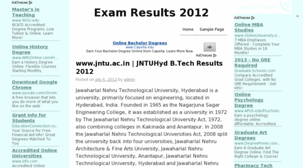 examresults2012.co.in