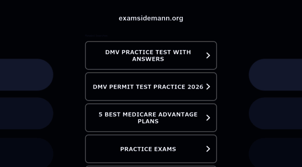 examsidemann.org