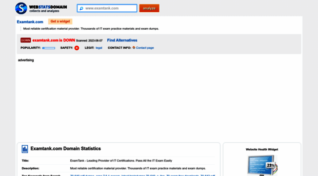 examtank.com.webstatsdomain.org
