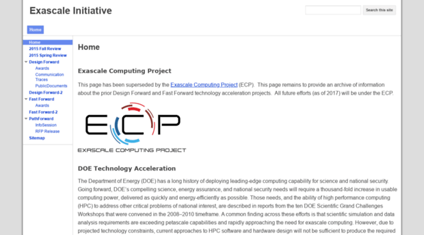exascaleinitiative.org