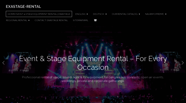 exastage-rental.com