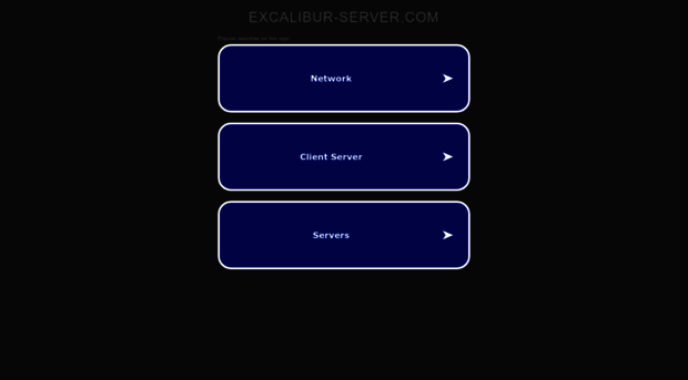 excalibur-server.com