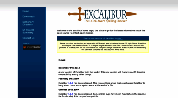 excalibur.sourceforge.net