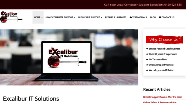 excaliburitsolutions.com.au