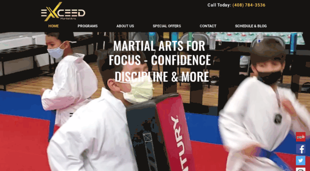 exceedmartialarts.com