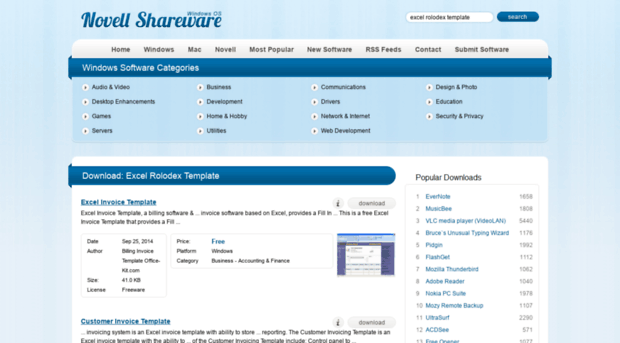 excel-rolodex-template.windows.novellshareware.com