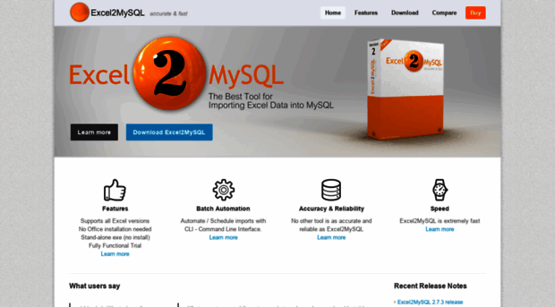 excel2mysql.net