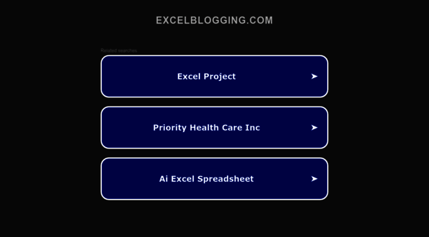 excelblogging.com