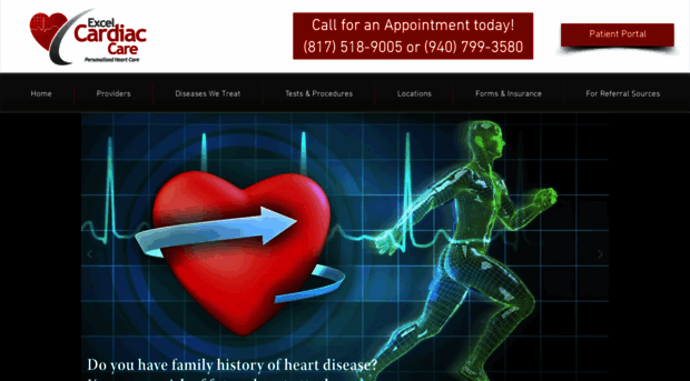 excelcardiaccare.com