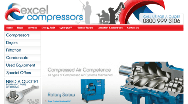 excelcompressors.com