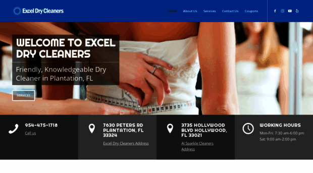 exceldrycleaners.net