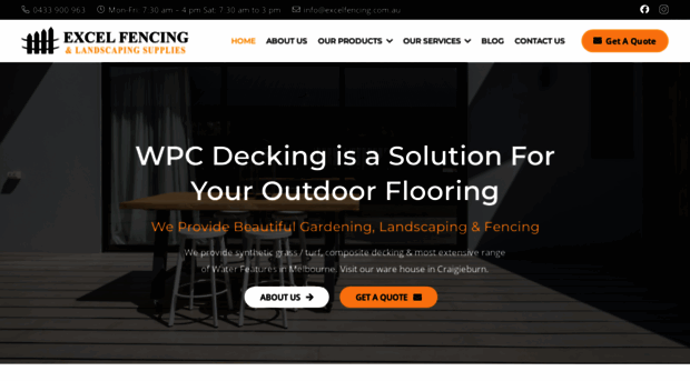 excelfencing.com.au - Fencing & Landscaping in Melbo... - Excel Fencing