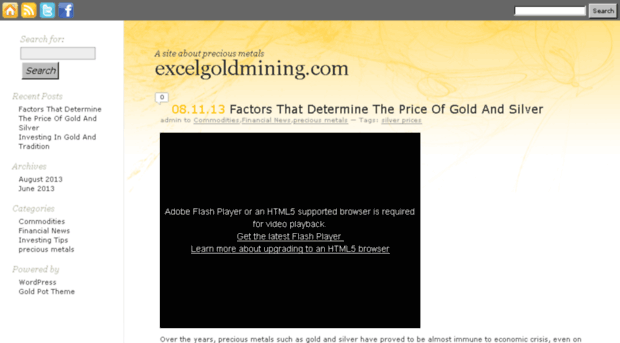 excelgoldmining.com