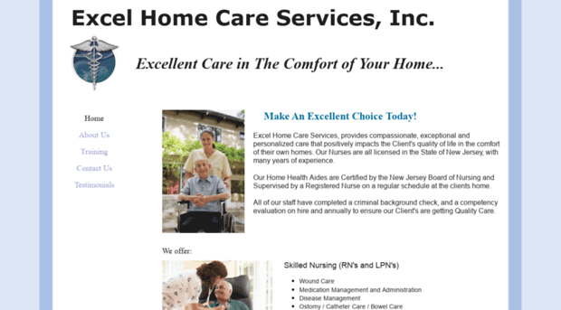 excelhomecareservicesnj.com