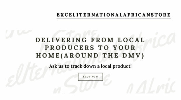 excelinternationalafricanstore.com