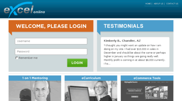 excelonlinementors.com