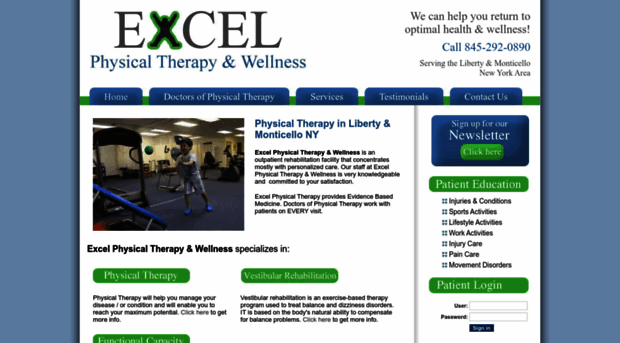 excelphysicaltherapy.org