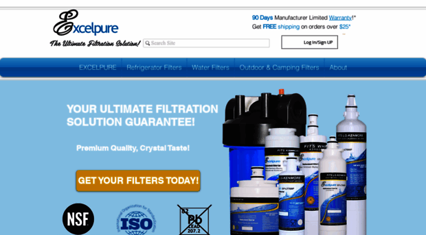 excelpurefilters.com