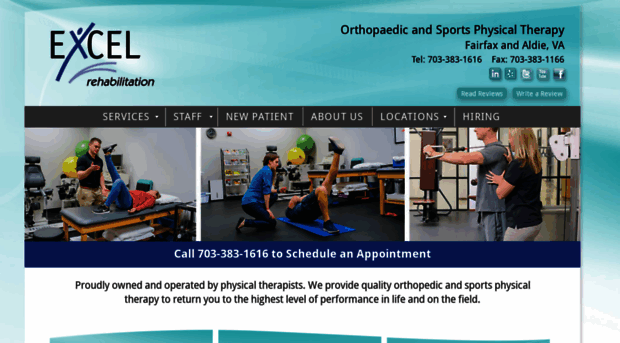 excelrehabva.com - Physical Therapy in Fairfax, V... - Excel Rehab VA