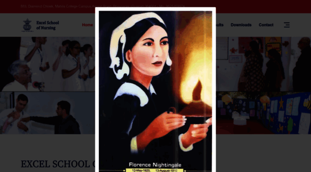 excelschoolofnursing.edu.in