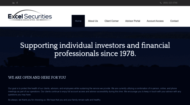 excelsecurities.com