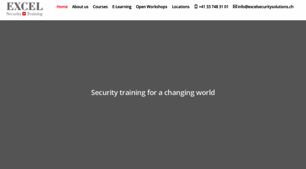 excelsecuritytraining.ch