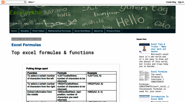 excelsekho.blogspot.in