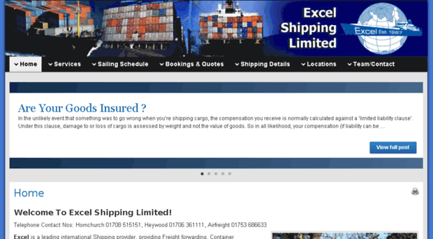 excelshipping.com