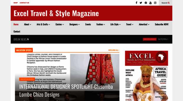 exceltravelstylemagazine.com