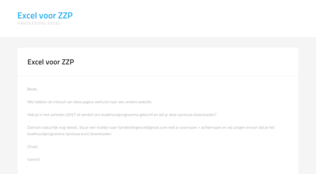 excelvoorzzp.nl