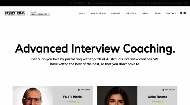 exceptionalinterviewcoaching.com.au