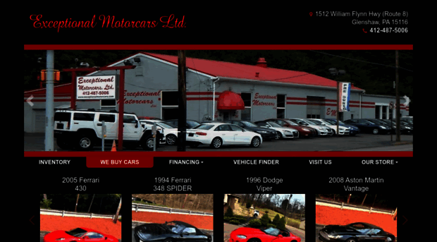 exceptionalmotorcars.com