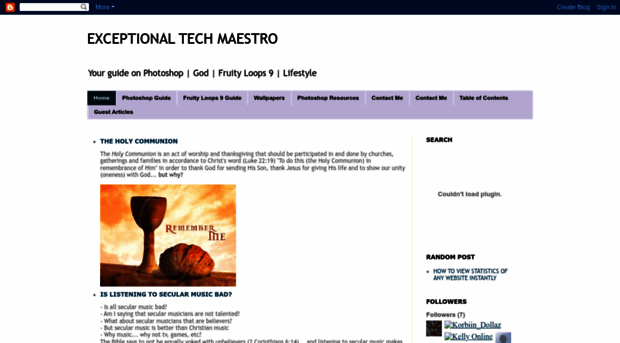 exceptionaltechmaestro.blogspot.com