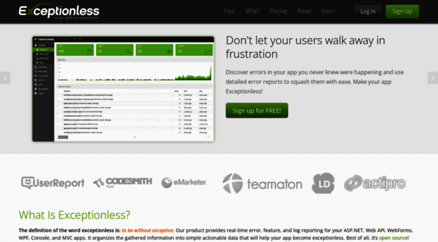 exceptionless.com
