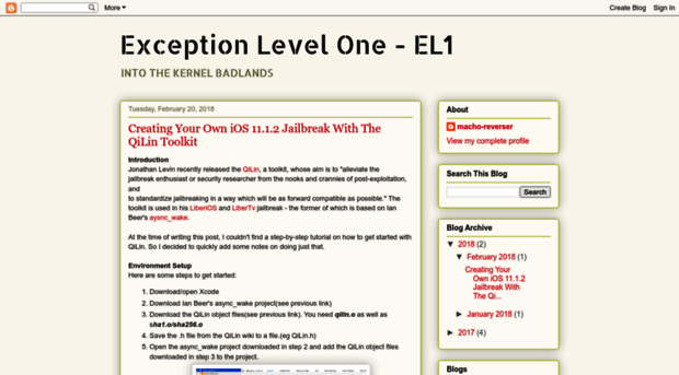 exceptionlevelone.blogspot.com