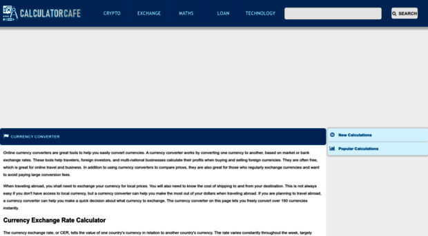 exchange.calculatorcafe.com