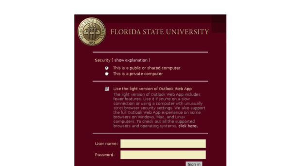 exchange.fsu.edu