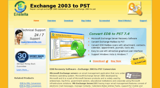 exchange2003topst.exchangeemailrecovery.com