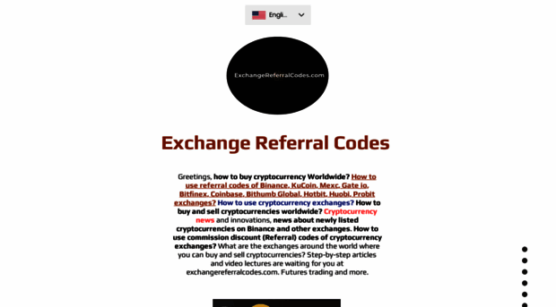 exchangereferralcodes.com