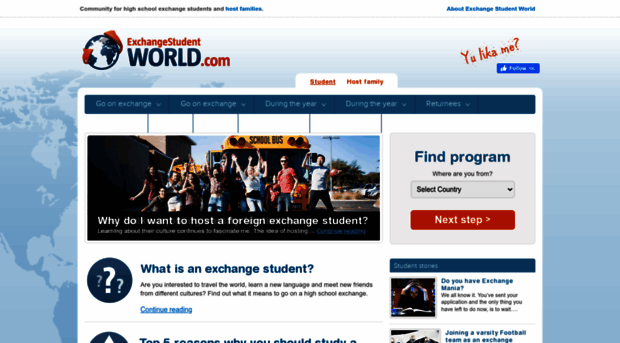 exchangestudentworld.com