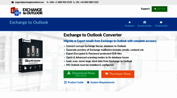 exchangetooutlook.com