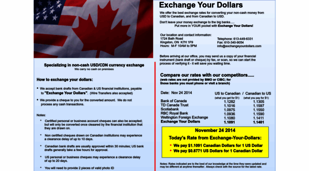 exchangeyourdollars.com