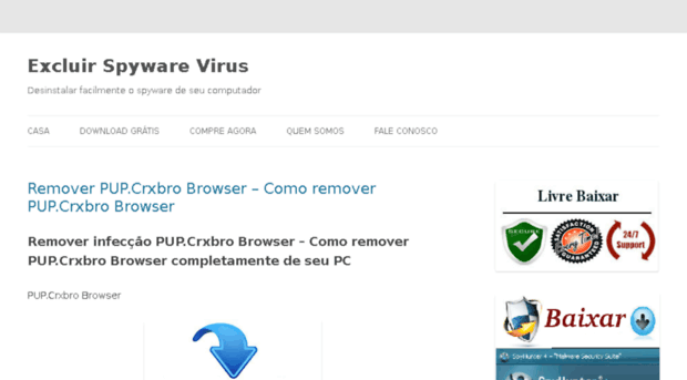 excluirspywarevirus.com