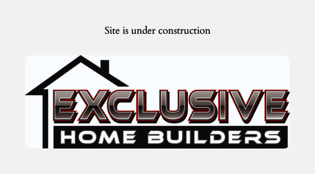 exclusivehomebuilders.net