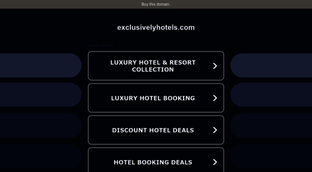 exclusivelyhotels.com