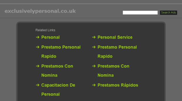 exclusivelypersonal.co.uk