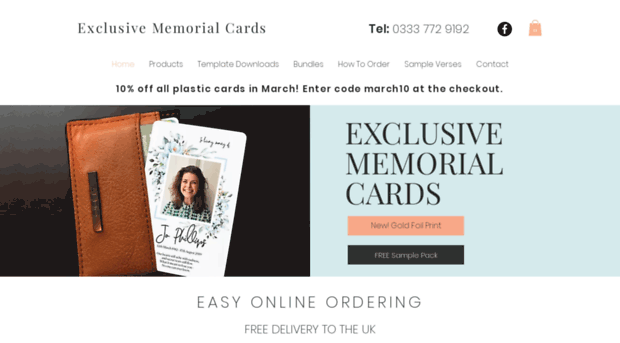 exclusivememorialcards.co.uk