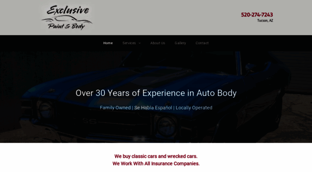 exclusivepaintandbody.com